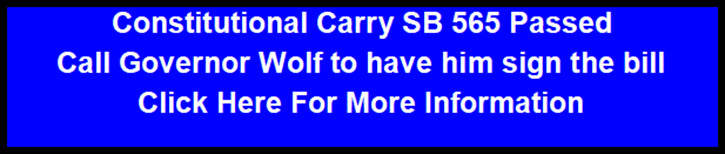 Constitutional Carry SB 565
