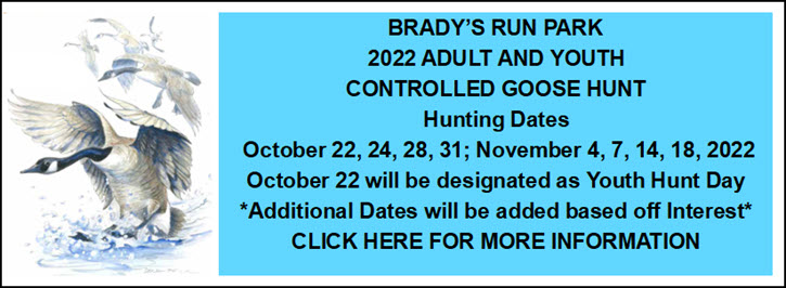 2022 Brady's Run Park Goose Hunt