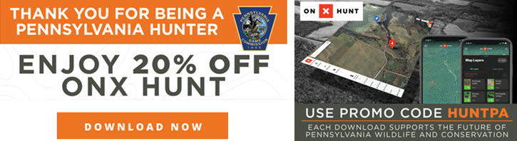 20% Off ONX Hunt Supports PA Wildlife Conservation