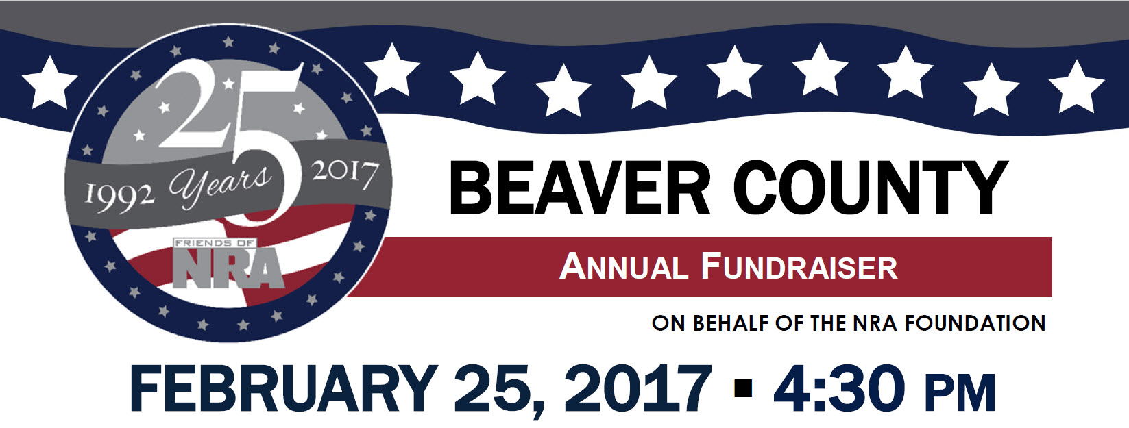 Beaver County Annual Fundraiser Friends of NRA